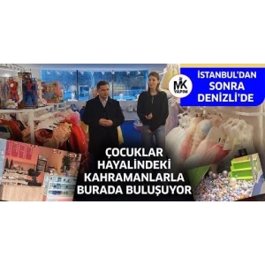 Çocuklar hayalindeki kahramanlarla burada buluşuyor I